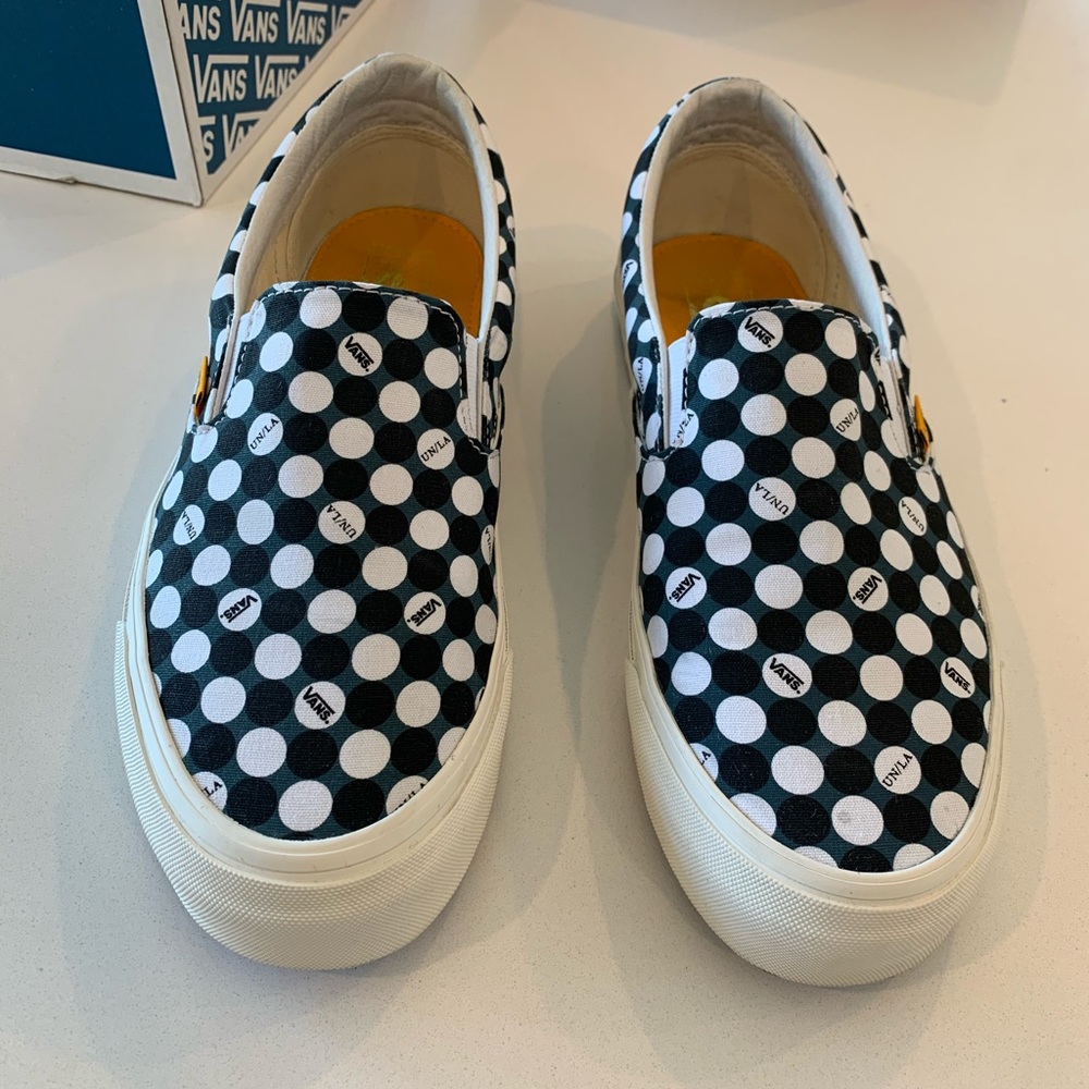 Union x Vans Slip on ‘Dots’ Atlantic Deep 10.5M - Picture 6 of 9